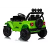 LEAN CARS Jeep Rubicon DK-JWR558 24V zelené batériou poháňané jazdné vozidlo