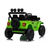 LEAN CARS Jeep Rubicon DK-JWR558 24V zelené batériou poháňané jazdné vozidlo