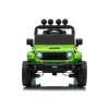 LEAN CARS Jeep Rubicon DK-JWR558 24V zelené batériou poháňané jazdné vozidlo