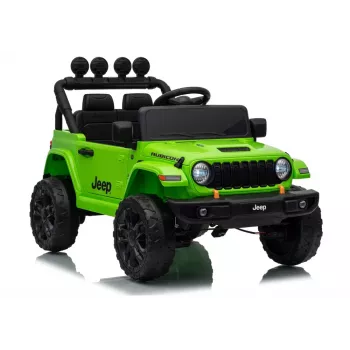 LEAN CARS Jeep Rubicon DK-JWR558 24V zelené batériou poháňané jazdné vozidlo