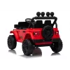 LEAN CARS Jeep Rubicon DK-JWR558 24V červené batériou poháňané vozidlo