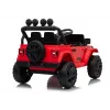 LEAN CARS Jeep Rubicon DK-JWR558 24V červené batériou poháňané vozidlo