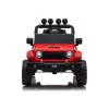 LEAN CARS Jeep Rubicon DK-JWR558 24V červené batériou poháňané vozidlo