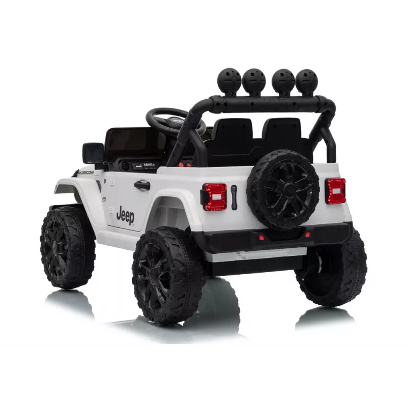 LEAN CARS Jeep Rubicon DK-JWR558 24V biele batériové detské vozidlo