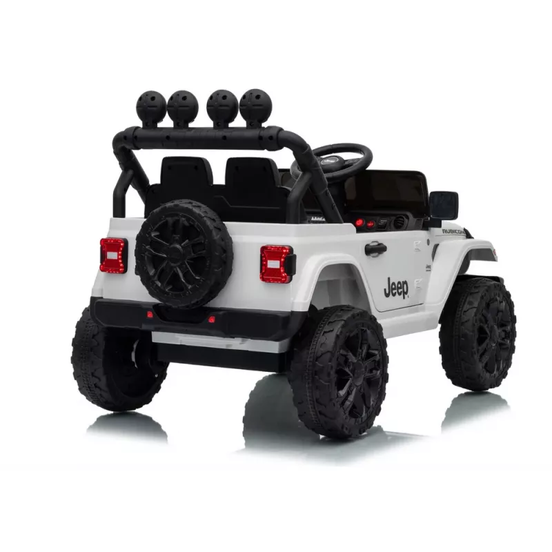LEAN CARS Jeep Rubicon DK-JWR558 24V biele batériové detské vozidlo