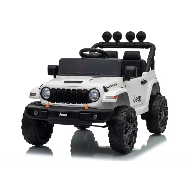 LEAN CARS Jeep Rubicon DK-JWR558 24V biele batériové detské vozidlo