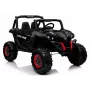 LEAN CARS Jeep XMX603 elektrické detské auto - čierne s MP4