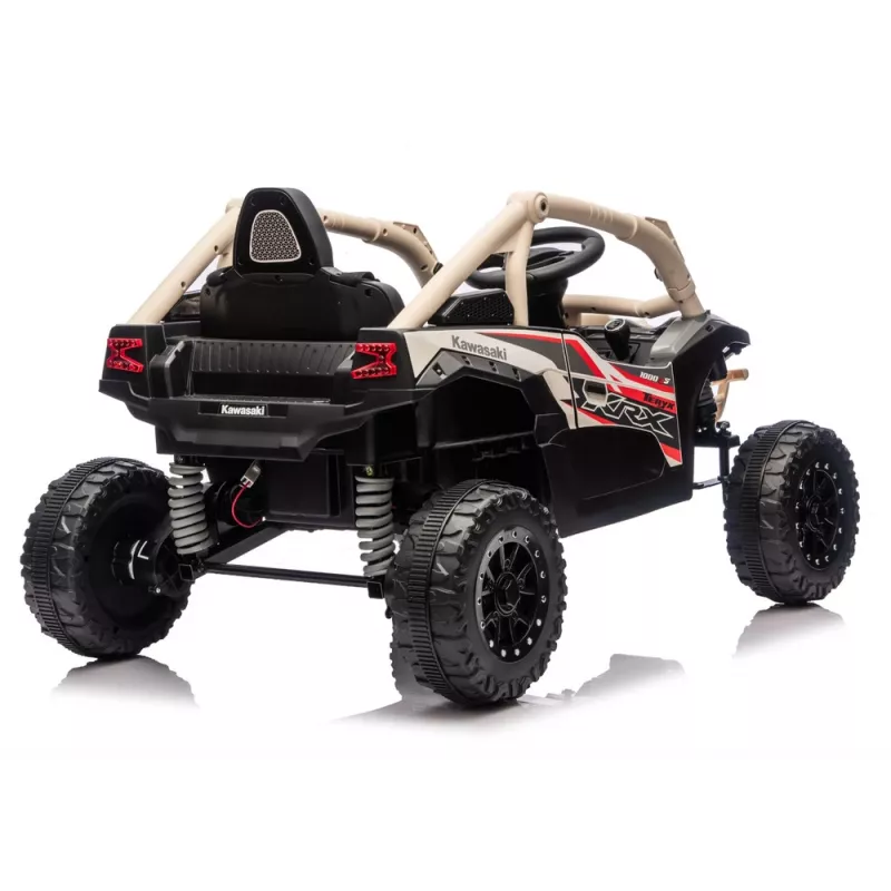 LEAN CARS Kawasaki JS330 24V 5Ah batériové auto čierna a béžová