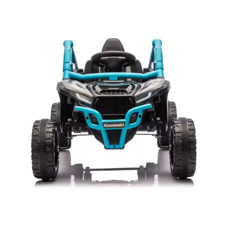 LEAN CARS Kawasaki JS330 24V 5Ah čierne a modré autíčko na batériu