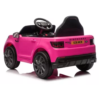 LEAN CARS Land Rover Discovery DLS-K06 ružové detské autíčko na batérie
