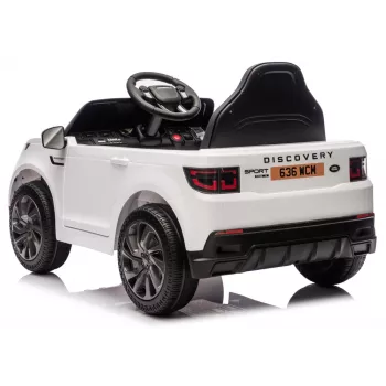 LEAN CARS Land Rover Discovery DLS-K06 biele autíčko na batérie