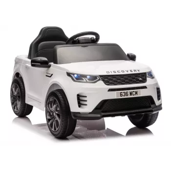 LEAN CARS Land Rover Discovery DLS-K06 biele autíčko na batérie