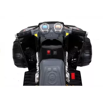 LEAN CARS Medium Quad čierny - elektrické detské vozidlo