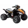 LEAN CARS Medium Quad čierny - elektrické detské vozidlo
