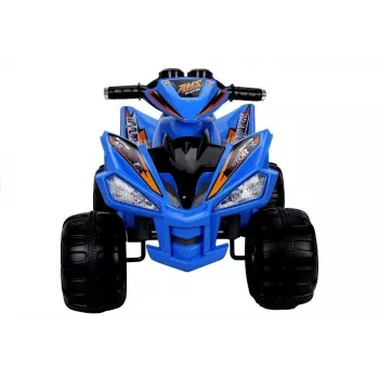 LEAN CARS Medium Quad modrý - elektrická detská štvorkolka