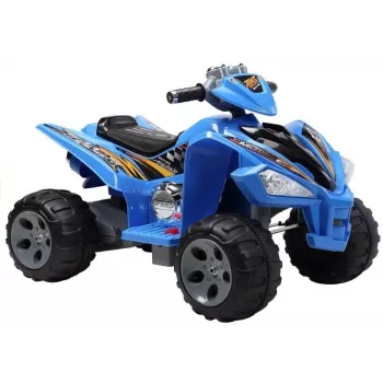 LEAN CARS Medium Quad modrý - elektrická detská štvorkolka