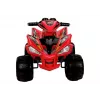 LEAN CARS Medium Quad červený - elektrická detská štvorkolka