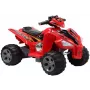 LEAN CARS Medium Quad červený - elektrická detská štvorkolka