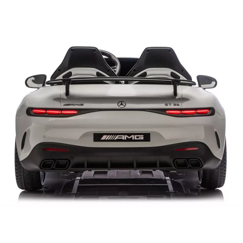 LEAN CARS Mercedes AMG DK-GT63 24V svetlosivé batériové vozidlo