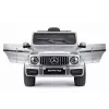 LEAN CARS Mercedes AMG G 63 strieborné lakované autíčko na batérie