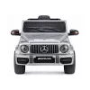 LEAN CARS Mercedes AMG G 63 strieborné lakované autíčko na batérie