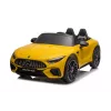 LEAN CARS Mercedes AMG SL63 batériové auto, žlté lakované