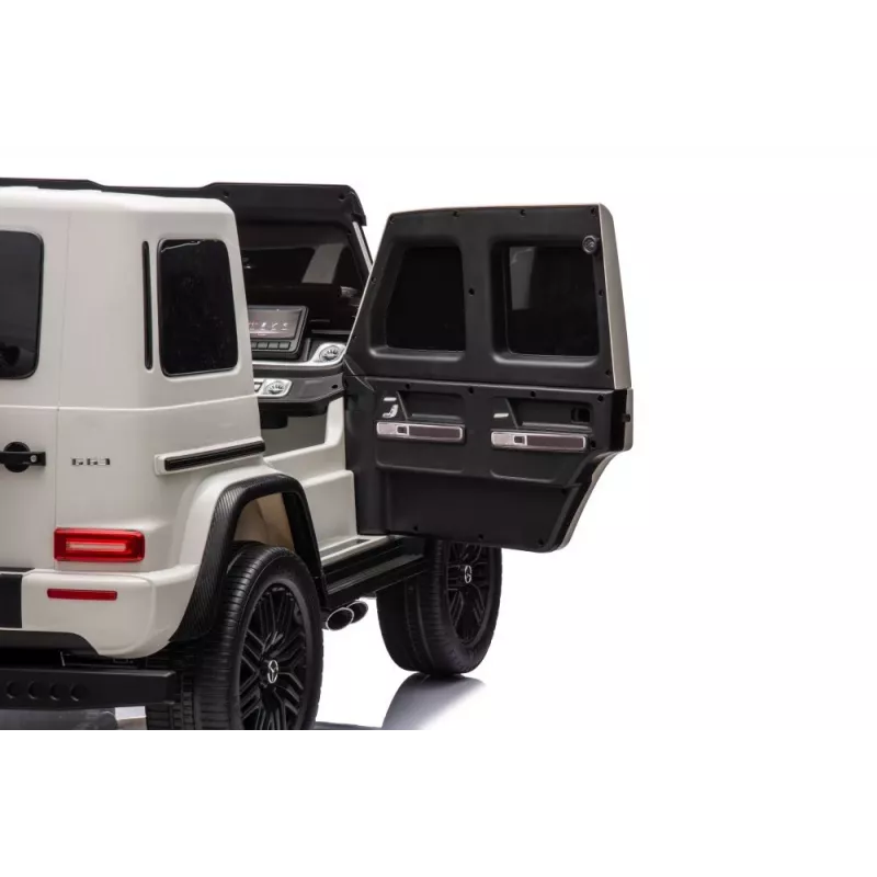LEAN CARS Mercedes G63 XXL 24V batériové auto biele