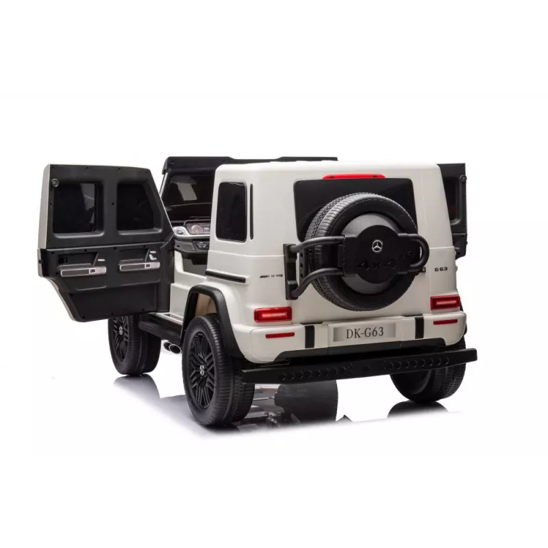 LEAN CARS Mercedes G63 XXL 24V batériové auto biele