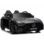 LEAN CARS Mercedes GT63 AMG DK-GT63 24V LCD čierne lakované autíčko na batérie