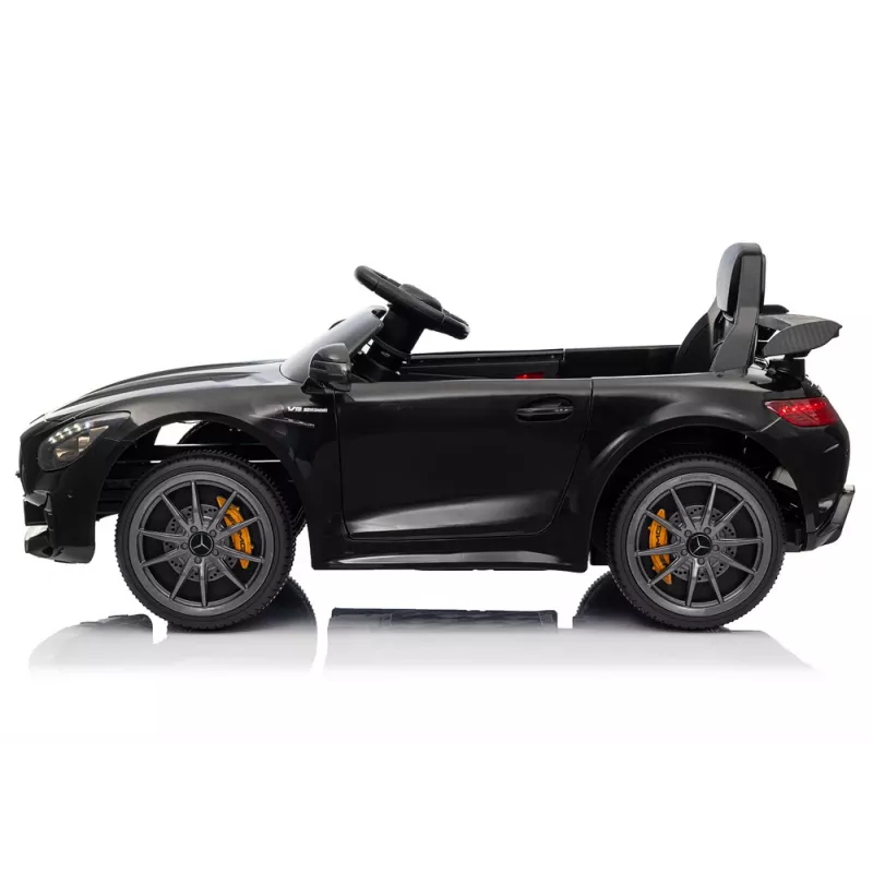 LEAN CARS Mercedes GTR čierne batériové auto