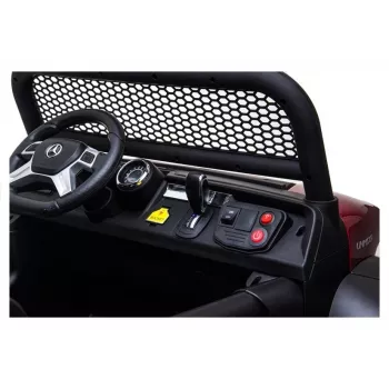 LEAN CARS Mercedes Unimog 12V elektrické detské auto zelené