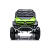 LEAN CARS Mercedes Unimog 12V elektrické detské auto zelené