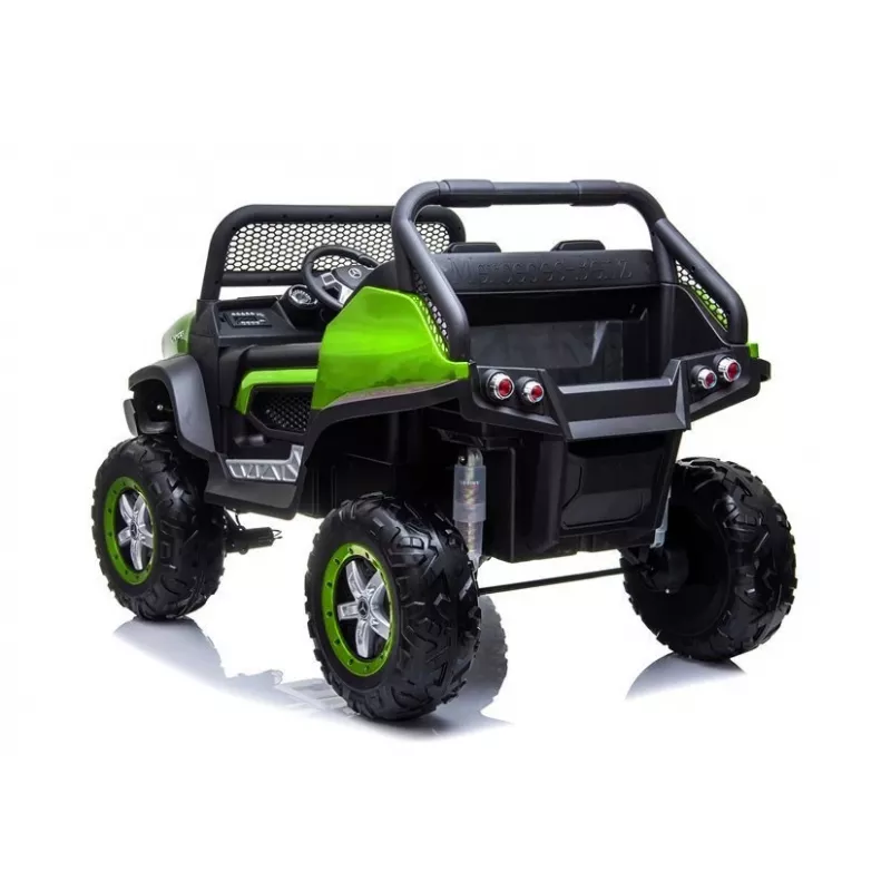 LEAN CARS Mercedes Unimog 12V elektrické detské auto zelené