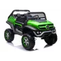 LEAN CARS Mercedes Unimog 12V elektrické detské auto zelené