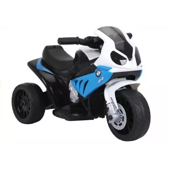 LEAN CARS motorka BMW S1000RR modrá mierka 1:9 odliatok