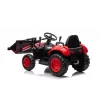 LEAN CARS nabíjateľný traktor s lyžicou BW-X002A červený