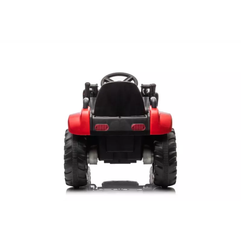LEAN CARS nabíjateľný traktor s lyžicou BW-X002A červený