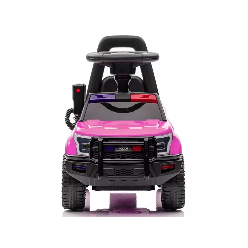 LEAN CARS Megafón na jazdenie QLS-993 ružový