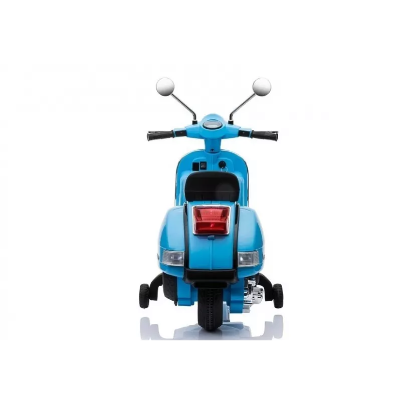 LEAN CARS Vespa Scooter Elektrická detská motorka - modrá