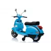 LEAN CARS Vespa Scooter Elektrická detská motorka - modrá