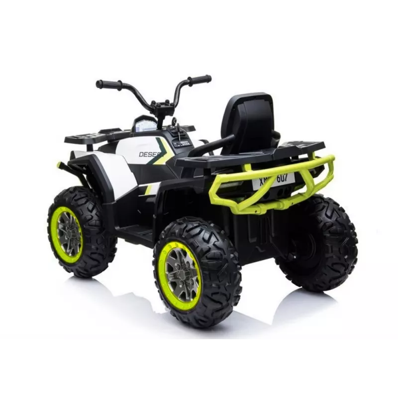 LEAN CARS XMX607 elektrická detská štvorkolka - biela