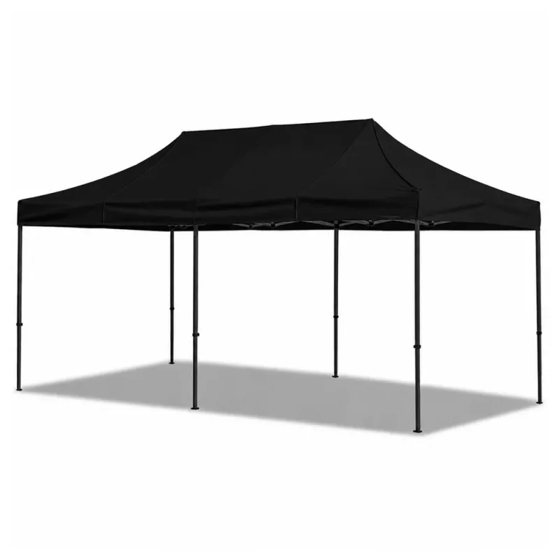 LEAN Express záhradný stan cateringový komerčný pavilón čierny 3x6 M