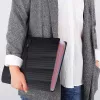 LEAN organizér na dokumenty, 25 priehradiek, A4, čierny