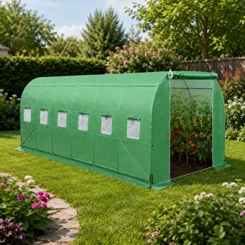 LEAN Garden fóliový tunel skleník PRO rám 25MM 10x4x2M 40M²
