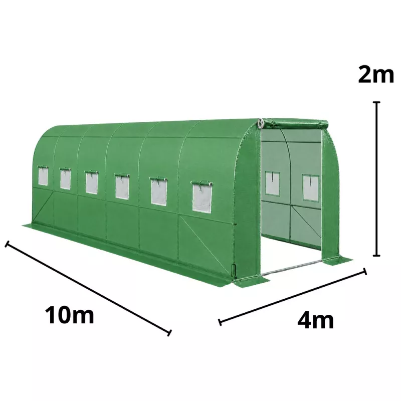 LEAN Garden fóliový tunel skleník PRO rám 25MM 10x4x2M 40M²