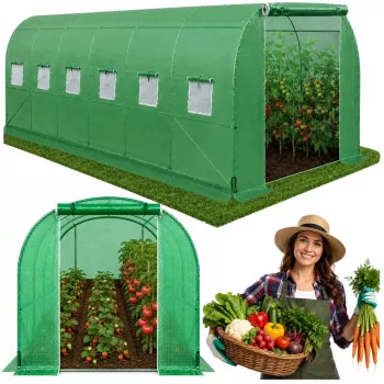 LEAN Garden fóliový tunel skleník PRO rám 25MM 10x4x2M 40M²