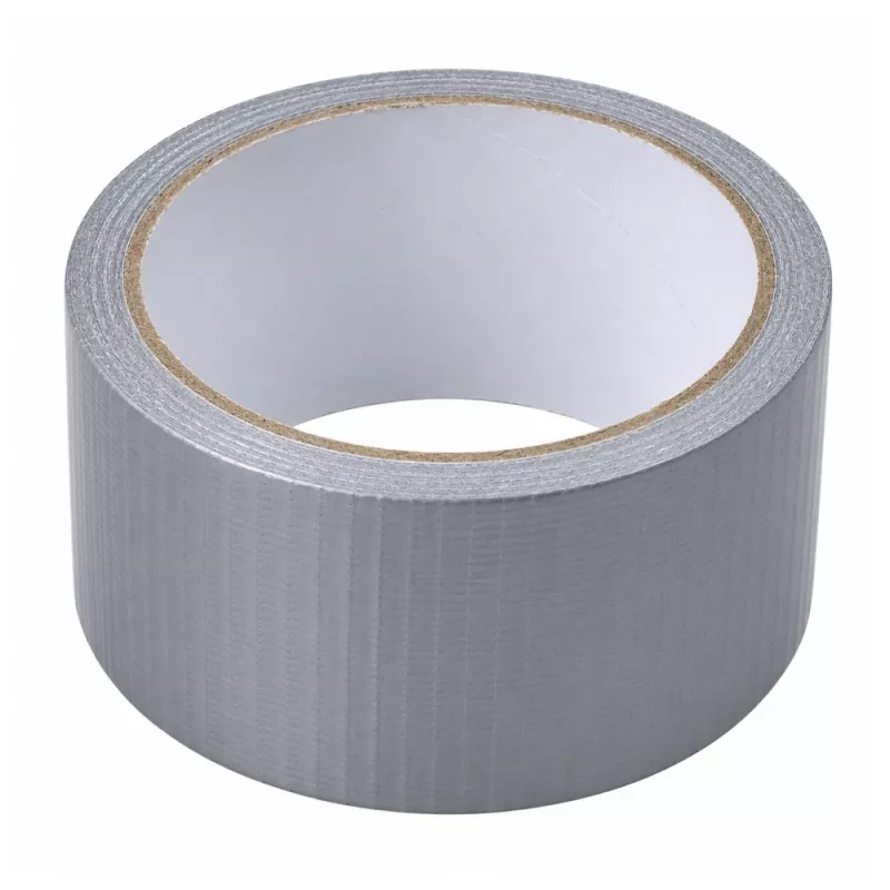 LEAN sivá vystužená opravná páska silná strieborná 48mm x 15m