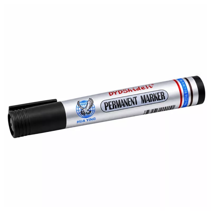LEAN Permanentný marker vodoodolný hrot čierny 1 kus
