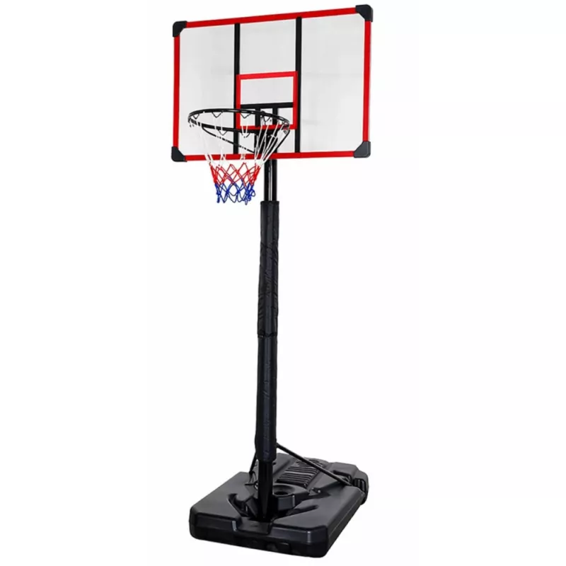 LEAN SPORT basketbalový kôš mobilný nastaviteľný stojan 200-305cm