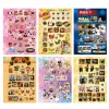 LEAN Samolepková knižka Dog Breeds Album of 800 Stickers Glossy Matte